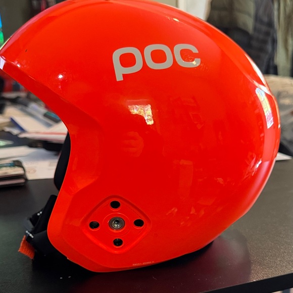 POC Bright Orange Helmet - Picture 1 of 6